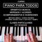 Un grupo de amigos interesados en tomar clases de piano?
